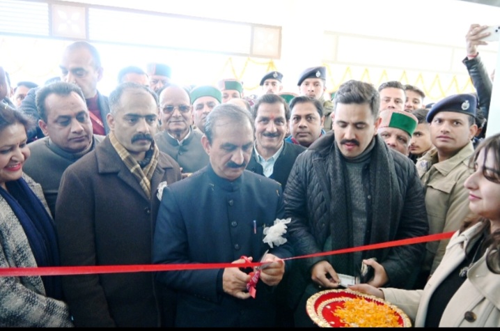 CMSukhu Vikramaditya and Anirudh inShimla rural 