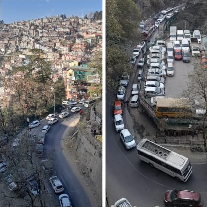 TrafficJam-Shimla_CartRoad_himbumail