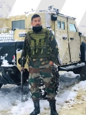 Shubham Dhiman Martyred in Leh 