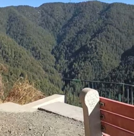 View of Hassan Valley Shimla catchment area 