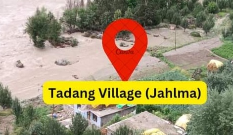 View of Tadang in Lahaul-Spiti 