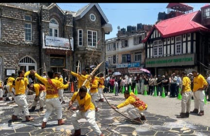 The Thotha Game on The Mall in Shimla on SummerFest_HimbuMail