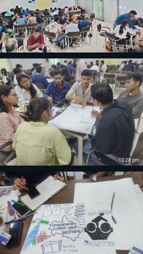 UK YOUTH in Dehradun at workshop on climate change 