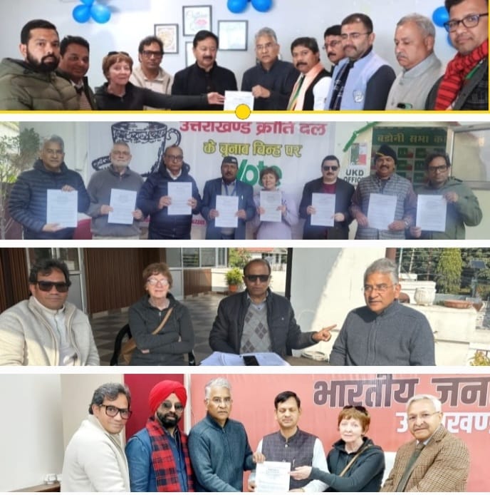 Dehradun Citizens Forum Submits Green Agenda to BJP, Congress, UKD