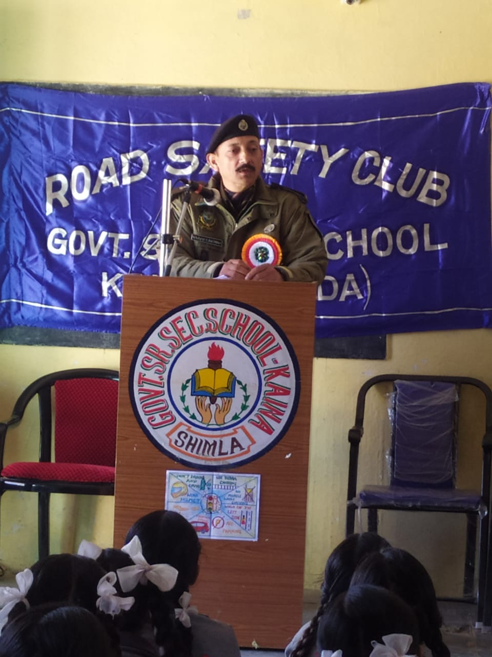 RoadSafteyClub_school_talk