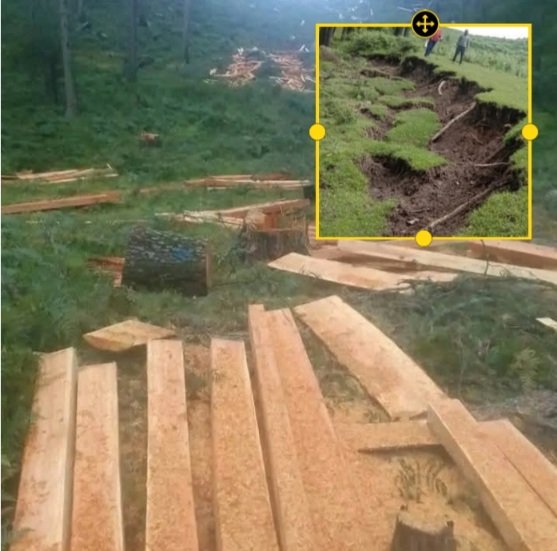 Site of Bjlimahadev ropeway site in Kullu Valley 