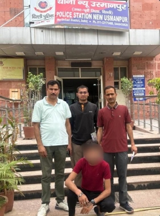 Cyber Fraudster IN Uttarakhand Police custody 