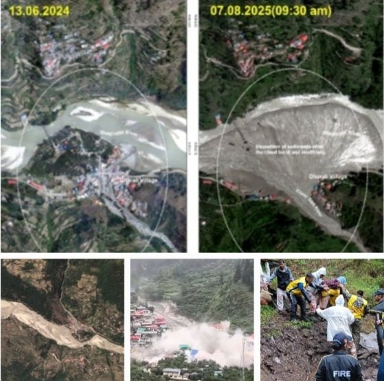 Images of Dharali disaster 