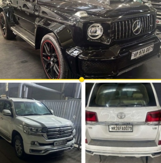 ED Seizes Luxury Vehicles,  Cash  at Various Locations in Mohali, Panchkula, Gurugram in Money Laundering Case