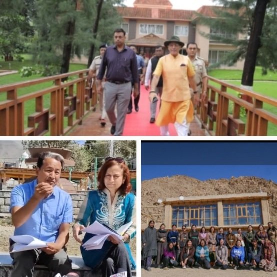 wangchuk and his wife 