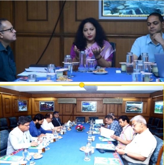 Hptdcs meeting PSUs Officers in New Delhi 