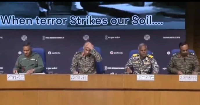 Indian Army  reply on terror 