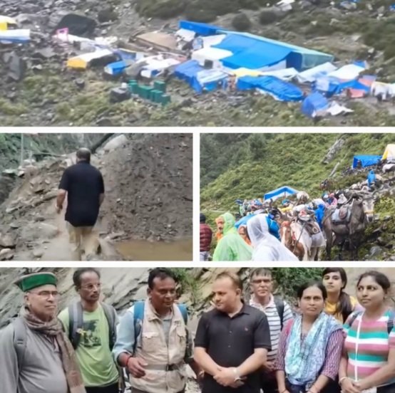 Manimahesh yatris back home 