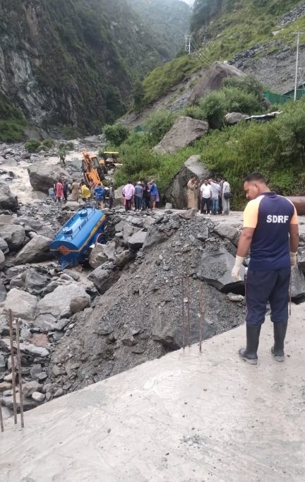 Kangra floods and rescue operation 
