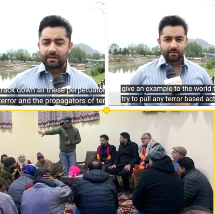 Sheik Salman, BJP President Srinagar  