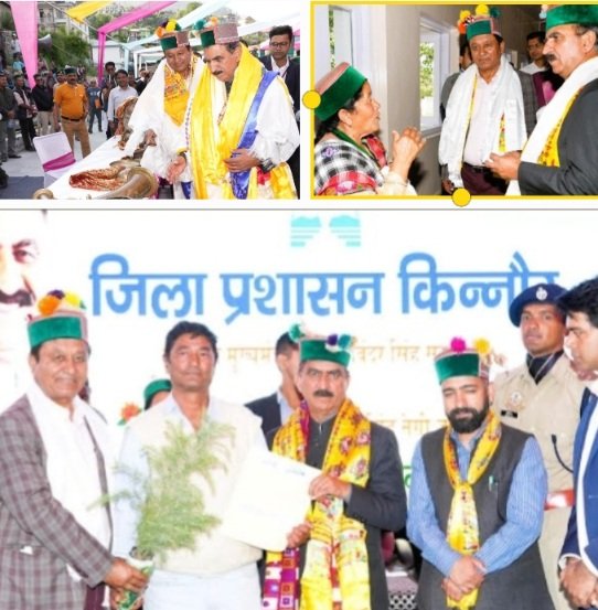 CMSukhuguvesLandtitlesUnderFRAto Tribals in Kinnaur 