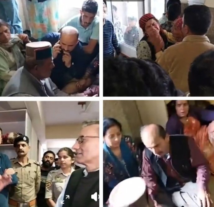 Imagesof KNH Shimla after mother dies 