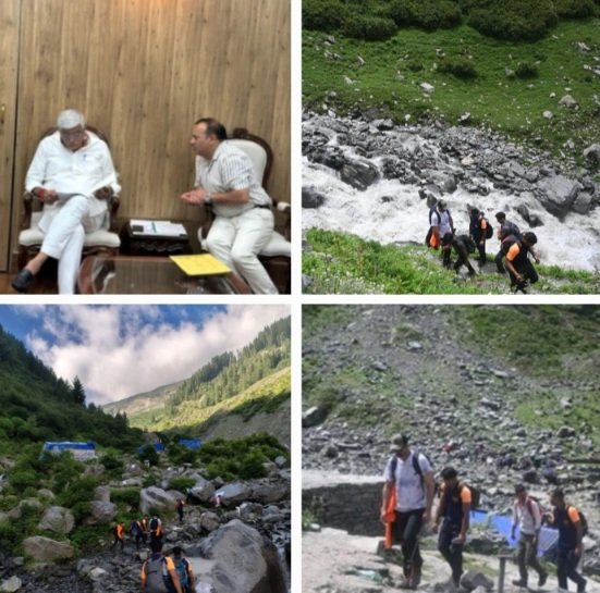 Janak Raj MeetingUnion Minister in New Delhi,Manimahesh Yatra Bharmour 