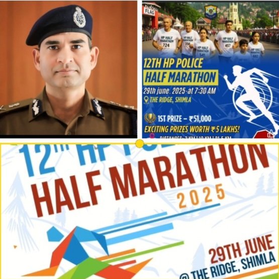 HP POLICE HALF MARATHON IN SHIMLA 