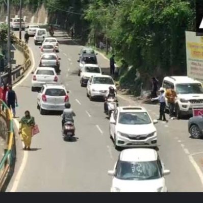 Shimla traffic 