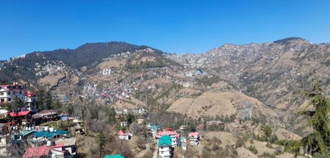 HimbuMailViewOfShimlaCity