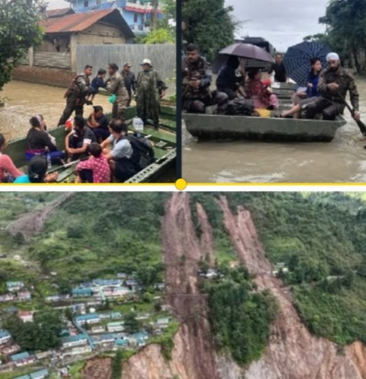 Sikkim and Manipur Rescue Operations in Full Swing 