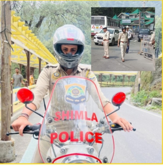 Shimla’s Summer Gridlock Begins, Shimla Police Deploy Cops with  Mobile Bikes 