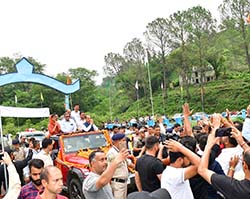 CM Jai Ram Thakur in Bhoranj 