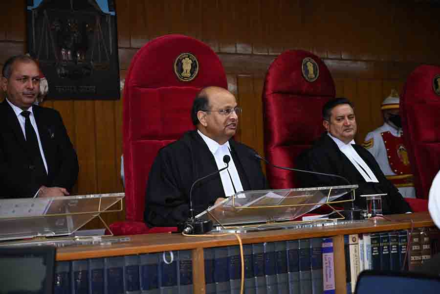 Chief Justice Md. Rafiq at Full Court held at Shimla on May 24, 2022