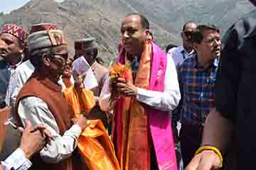 CM at Bali Chowki in Seraj 