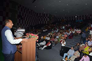 CM Jai Ram Thakur at SLBSMC Mandi 