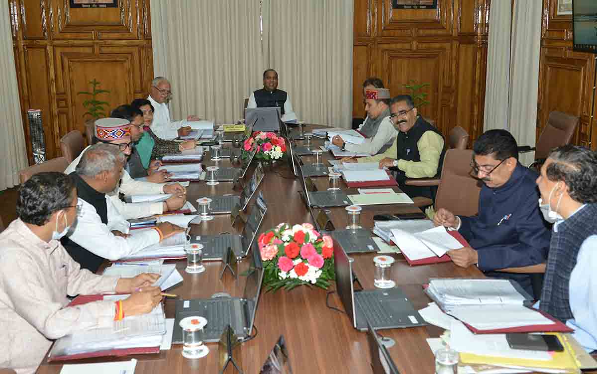 CM Jai Ram Thakurs Chairs Cabinet Meeting in Shimla on May 9, 2022