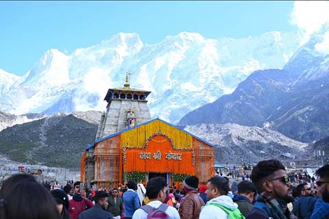 Char Dham yatra- Kedarnath in full splendor on May 6, 2022