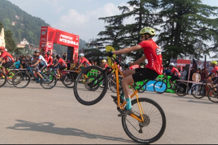 MTB cycle rally in Shimla starts 
