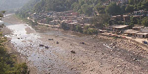 Picture of Illegal Mining in Dharampur soan khad 