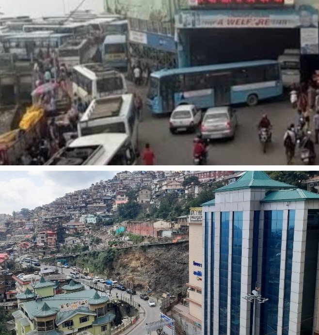 ShimlaCityHRTCBusstand