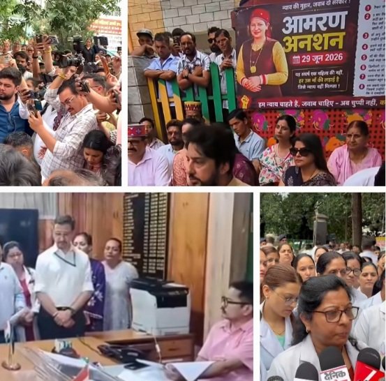 KulluHospitalDeathIssueAndImagesOfProtests