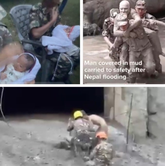 NepaliArmyRescueInNepalFloods