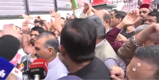 HPCMProtestInShimla