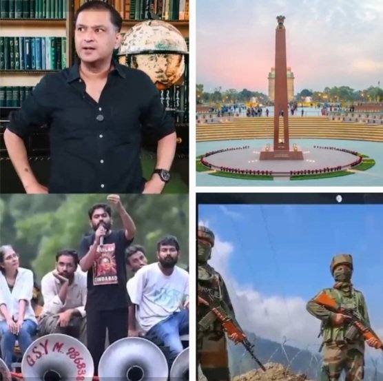 MajAryaOnCJPProtestAtJantarMantar