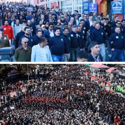 Anti-Chitta Awareness Walkathon in Shimla 