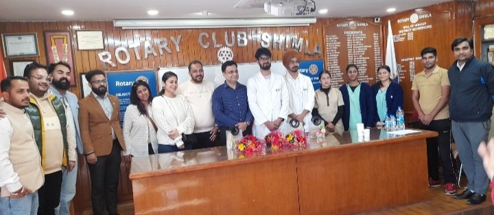 BNI members with MAX Doctors at Shimla health camp