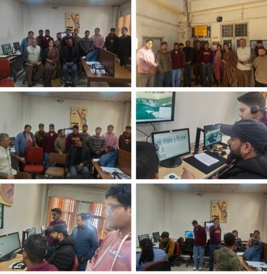 Divyang students in HPU Shimla 