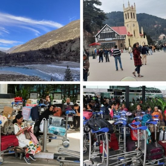 Shimla,IndiGOimagesatAirport