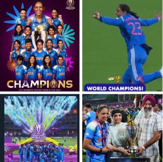 Indian Women’s cricket team, world champ2025