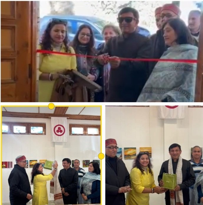 Naggar art exhibition 