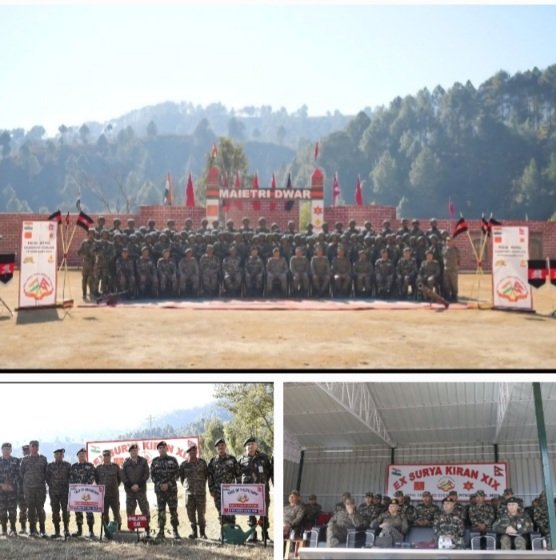 Indo Nepal Armies Hold Joint Exercises along Border 