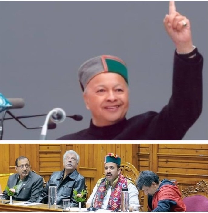 Raja Virbhadra Singh’s statue on The Ridge 