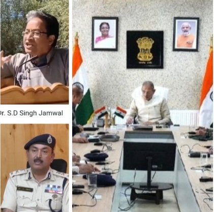 Sonam, DGP,LG,UTLadakh