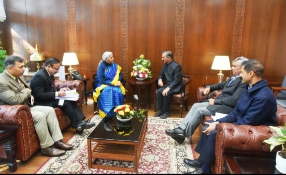 SukhuMeetsSitharamanInNewDelhi 